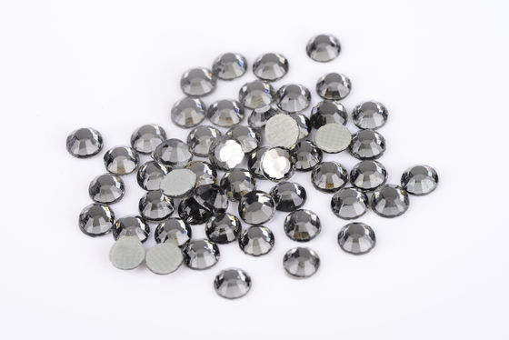 Στρογγυλό Flatback Rhinestones, καυτή αποτύπωση Rhinestones μολύβδου μπλουζών κορεατική χαμηλή