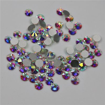 Βαθμός πίσω Rhinestone χάντρες καλό Stickness AAAAA οριζόντια με τις απόψεις Shinning