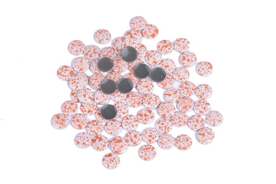 Φωτεινό Flatback 2mm Hotfix Rhinestones, κόλλα στα κεφάλια καρφιών φιλικά προς το περιβάλλον