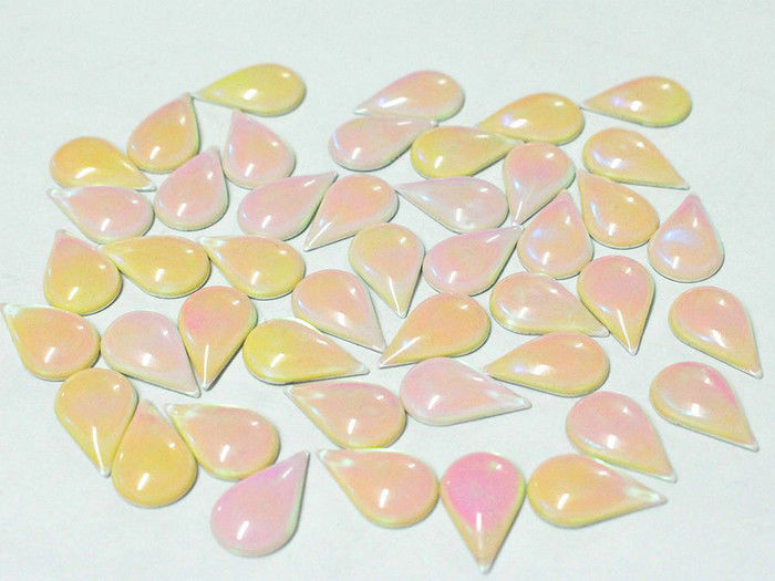 Ζωηρόχρωμο Hotfix οριζόντια πίσω Rhinestones, κεφάλια καρφιών σταγονίδιων νερού οριζόντια πίσω